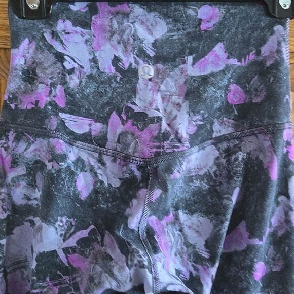 Lululemon Align Legging Floral Shift Multi Size 0 Womens Y2k Gym Yoga Print Pant - Picture 7 of 16